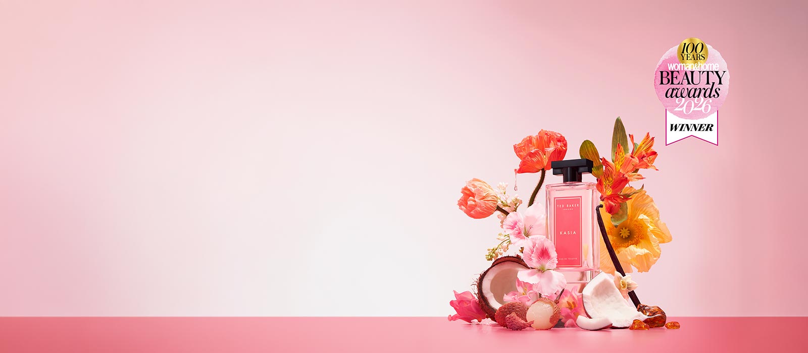 Ted Baker Kasia EDT is a winner at Woman & Home Beauty Awards 2026