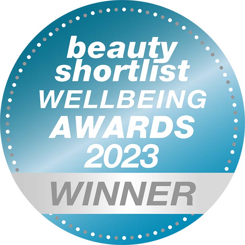 Beauty Shortlist Wellbeing Awards 2023 Winner